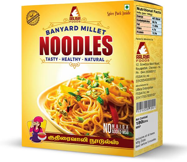 Banyard Millet Noodles