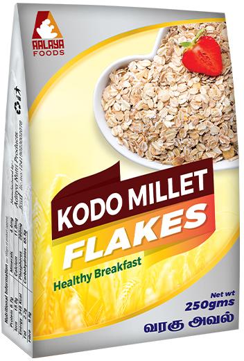 Aalaya Foods Kodo Millet Flakes, Packaging Type : Packets