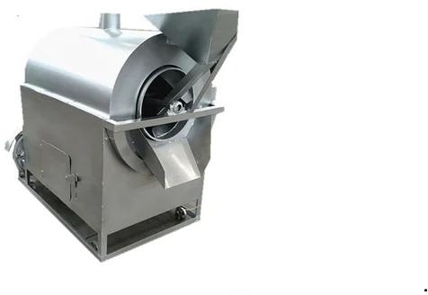 Automatic Stainless Steel Electric Rosting Machine, for Almonds, Etc., Power : 1-3kw