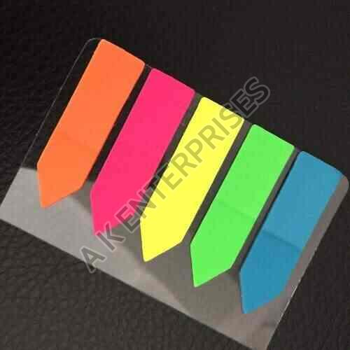 Music555 Paper Clear Note Arrow Flags, Shape : Triangle