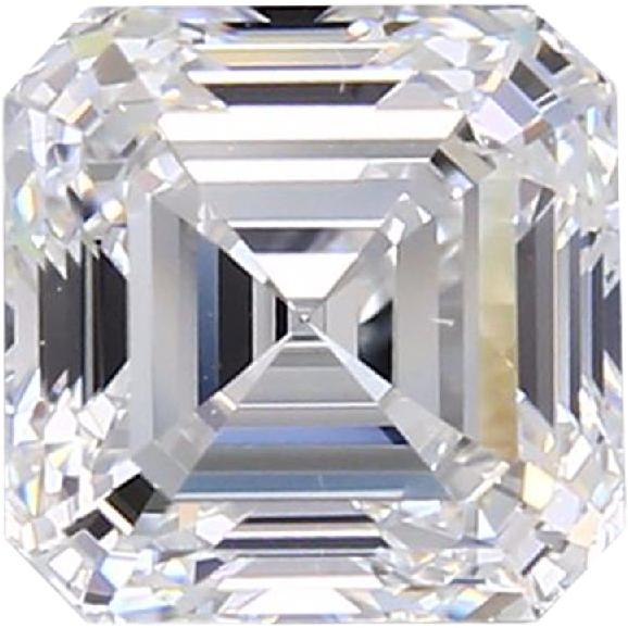 1.00 Carat Asscher Cut Diamond, for Jewelry Use, Size : 5.50mm