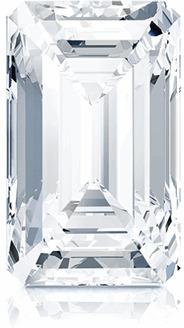 2.00 Carat Emerald Cut Diamond, for Jewelry Use, Size : 6.00x8.10mm
