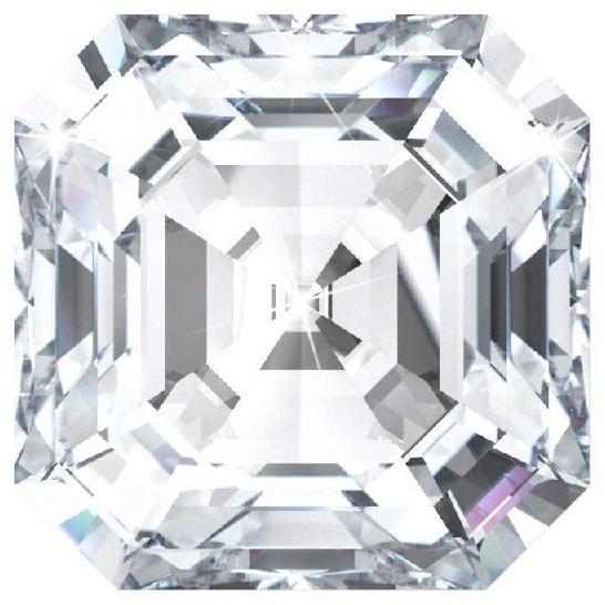 3.00 Carat Asscher Cut Diamond, for Jewelry Use, Size : 7.80mm