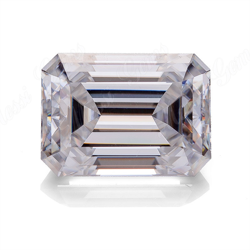 4.00 Carat Emerald Cut Diamond, for Jewelry Use, Size : 7.50x10.30mm