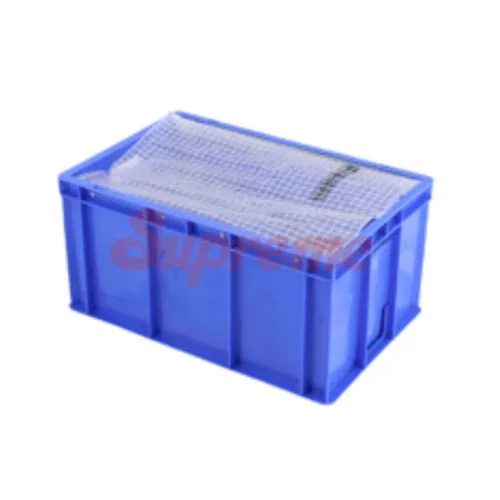 Rectangular Supreme Plastic Crates, Color Blue at Rs 700 / Piece
