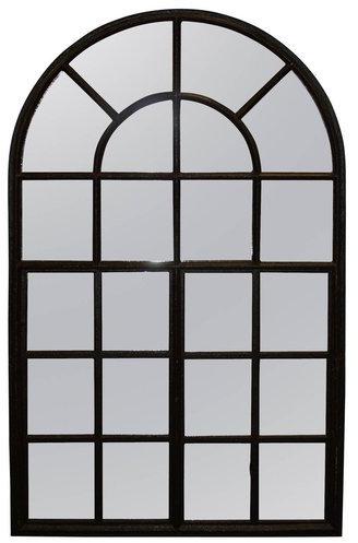 Iron Windows Frame, Color : Black