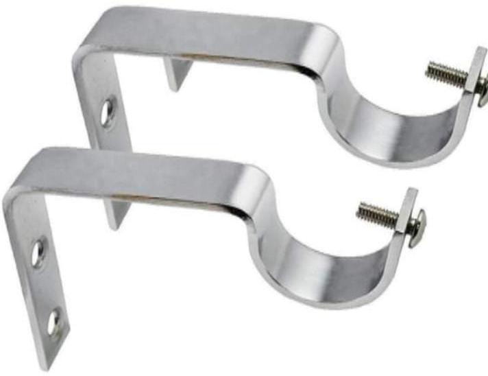 Stainless Steel Glossy Support Bracket, For Wall Mounting Use, Pattern : Plain