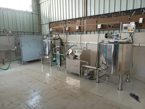 EVT-MIX-200 Stainless Steel Ice Cream Plant