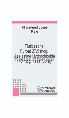 Fluticasone Furoate and Azelastine Hydrochloride Nasal Spray