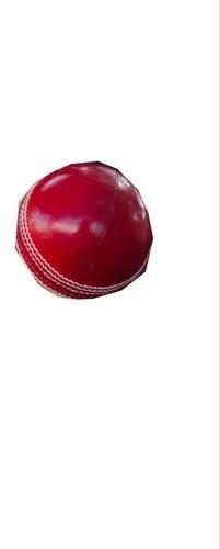 176gm Leather Red Cricket Ball