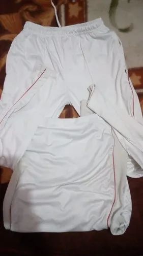 Plain White Cricket Dress, Size : M