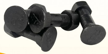 Round Metal Tooth Bolts, for Automotive Industry, Color : Grey