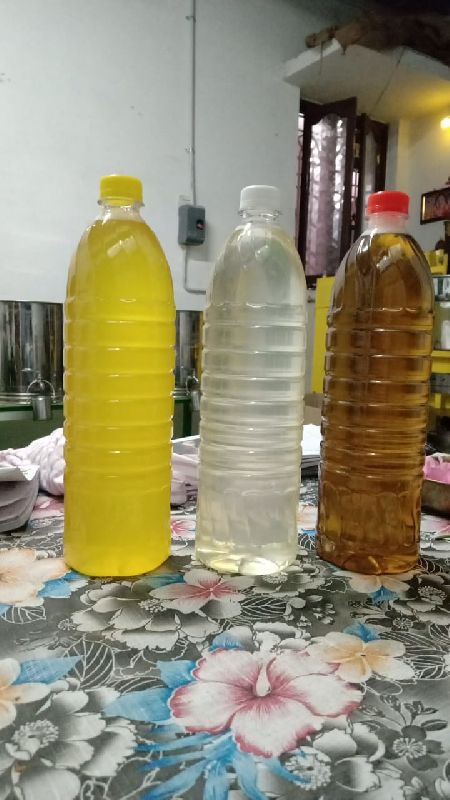 Wood pressed groundnut oil, Color : Light yellow
