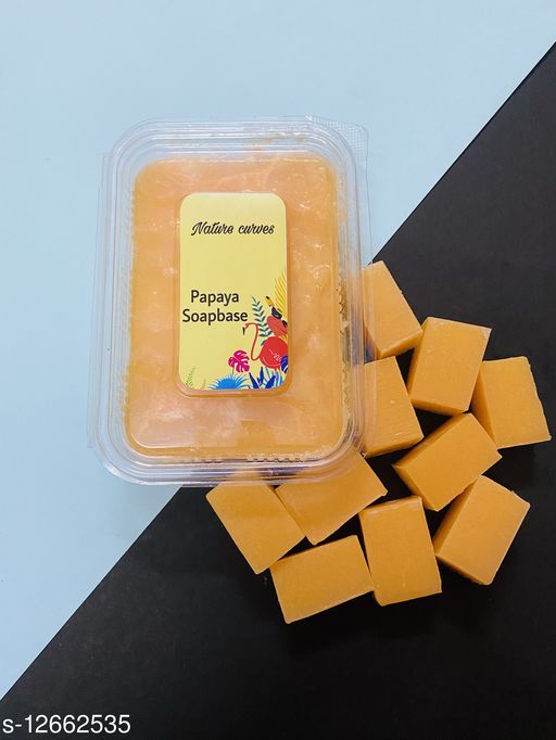 Nature Curves Papaya Soap Base, Packaging Type : Plastic Pack