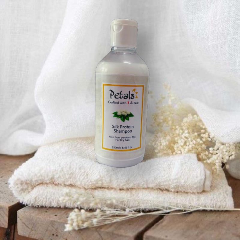 Petals Silk Protein Shampoo, Shelf Life : 1year