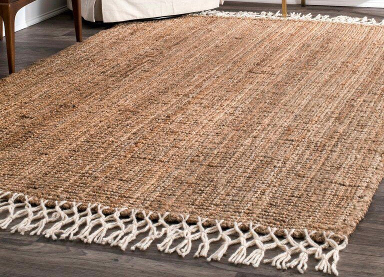 Jute Shaped Rugs, for Homes, Offices, Style : Modern