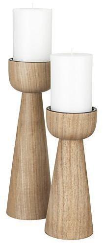AF05080 Mango Wood Candle Holder, for Dust Resistance, Shiny, Non Breakable, Good Quality, Packaging Type : Thermocol Box