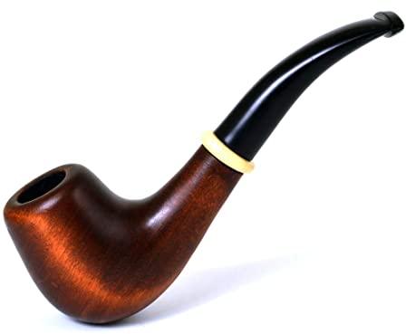 Polish Plain 10-30gm Wooden Smoking Pipes, Feature : Excellent Durability, Light Weight