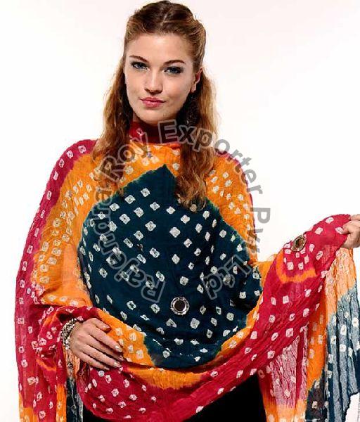 Cotton Bandhani Dupatta, Feature : Anti-Wrinkle, Comfortable, Easily Washable, Technics : Attractive Pattern