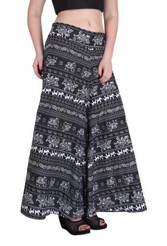 Printed Cotton Fancy Palazzo Pants, Gender : Female