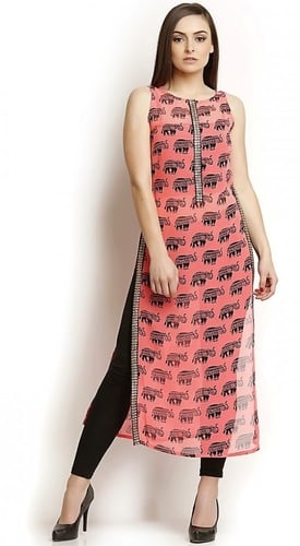 Ladies Sleeveless Kurti