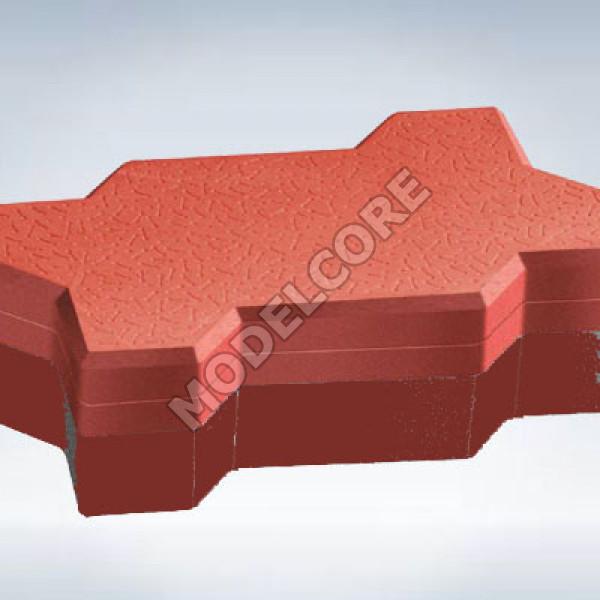 Rectangular Cement Zigzag Paver Blocks, for Flooring, Feature : Fine Finished, Optimum Strength