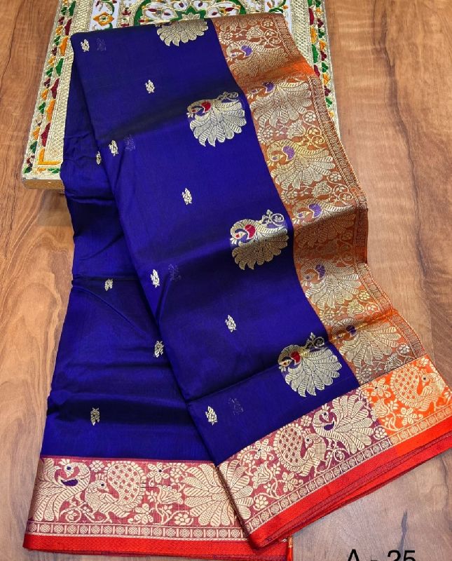 Peshwai Silk Saree, for Dry Cleaning, Occasion : Festival Wear
