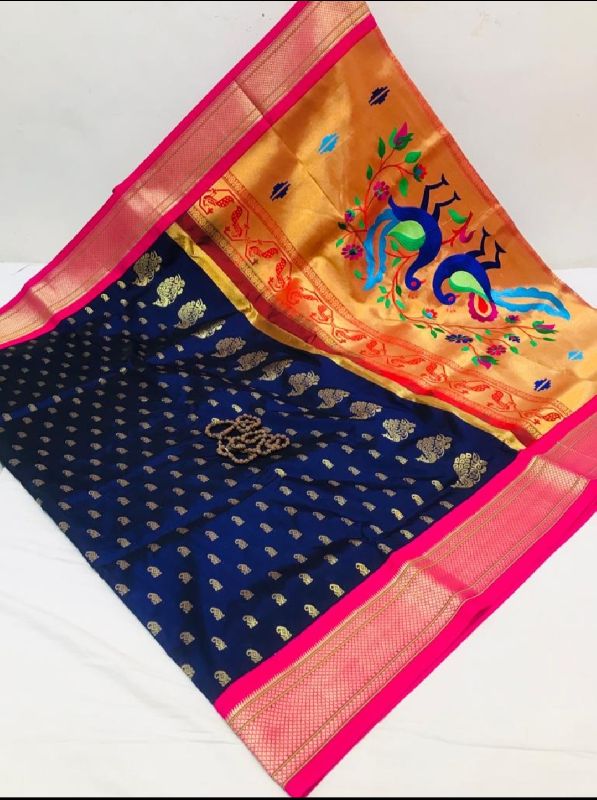 Paithani Saree, Occasion : Casual Wear, Festival Wear, Party Wear