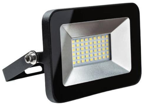 Iron Electric Incandascent 20W LED Flood Light, for Garden, Malls, Market, Shop, Lighting Color : Pure White