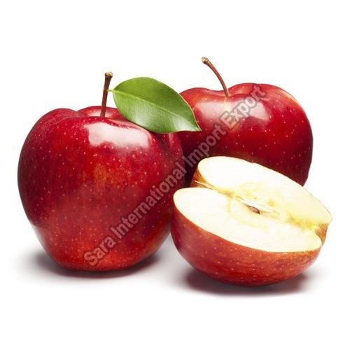 Natural fresh apple, for Human Consumption, Color : Red