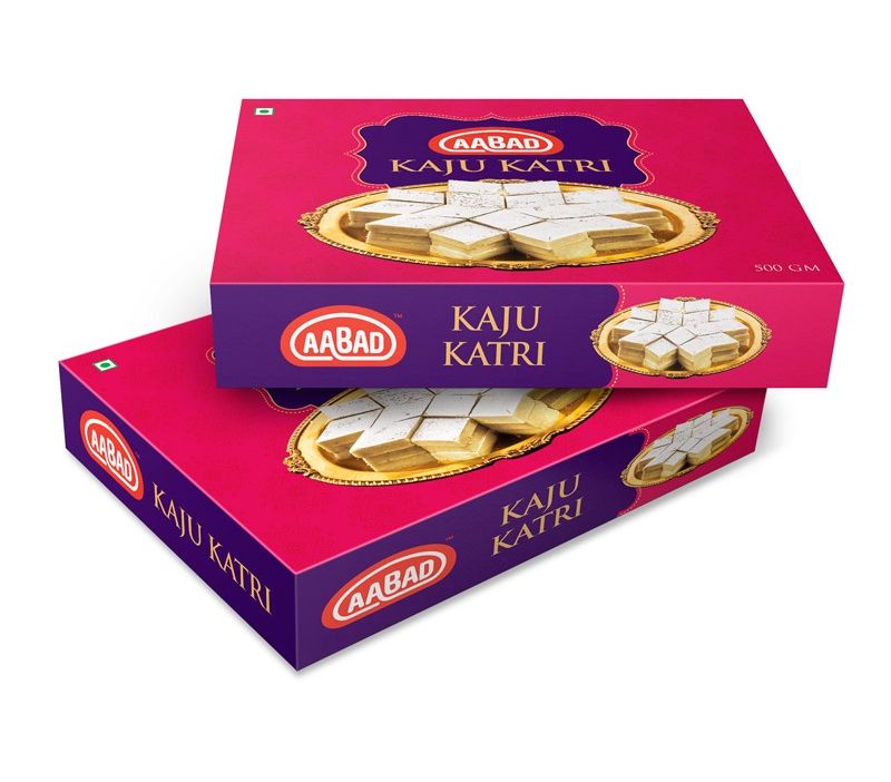 Aabad 500gm Kaju Katli Sweets