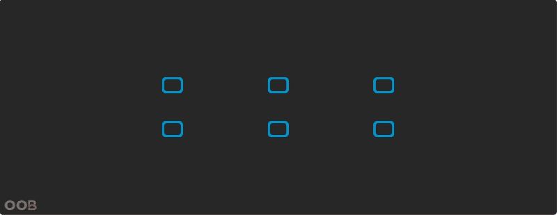 SA6M6T Sapphire Series Touch Switches