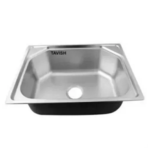 Stainless Steel Kitchen Sink Shape Square At Rs Piece In Dehradun M S Veera Marbles