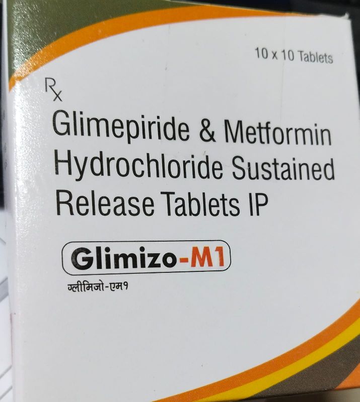Glimepiride and Metformin Hydrochloride Sustained Release Tablets
