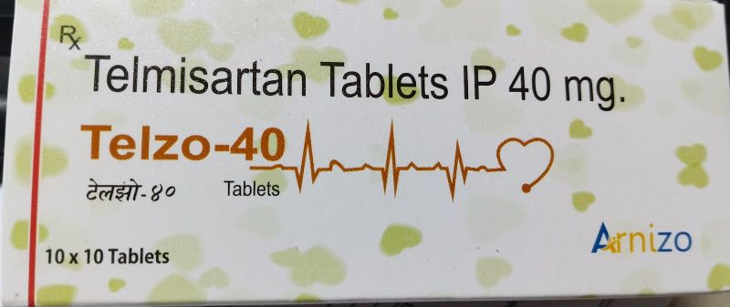 Telzo Telmisartan 40mg Tablets