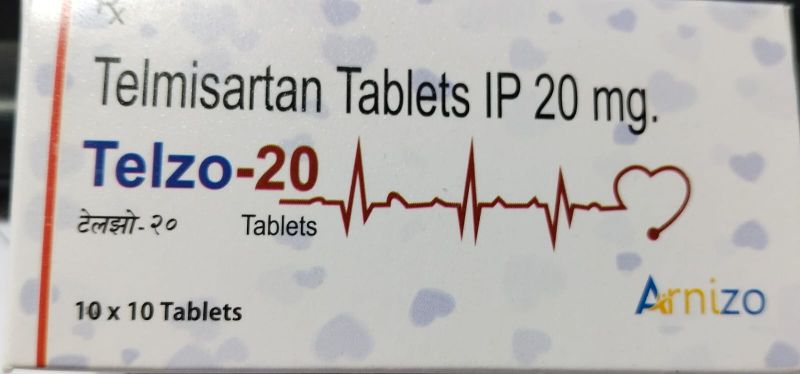 Telzo Telmisartan 20 Mg Tablets