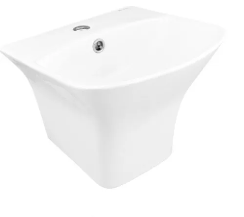 Parryware Round Wall Hung Wash Basins, for Bathroom, Color : White at ...