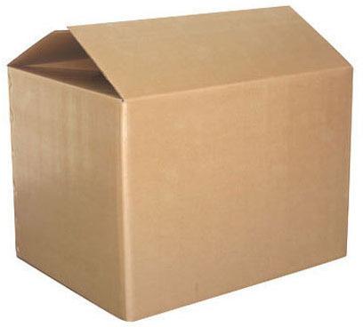 Duplex Board Plain Corrugated Box, for Goods Packaging, Feature : Light Weight, Impeccable Finish, Durable