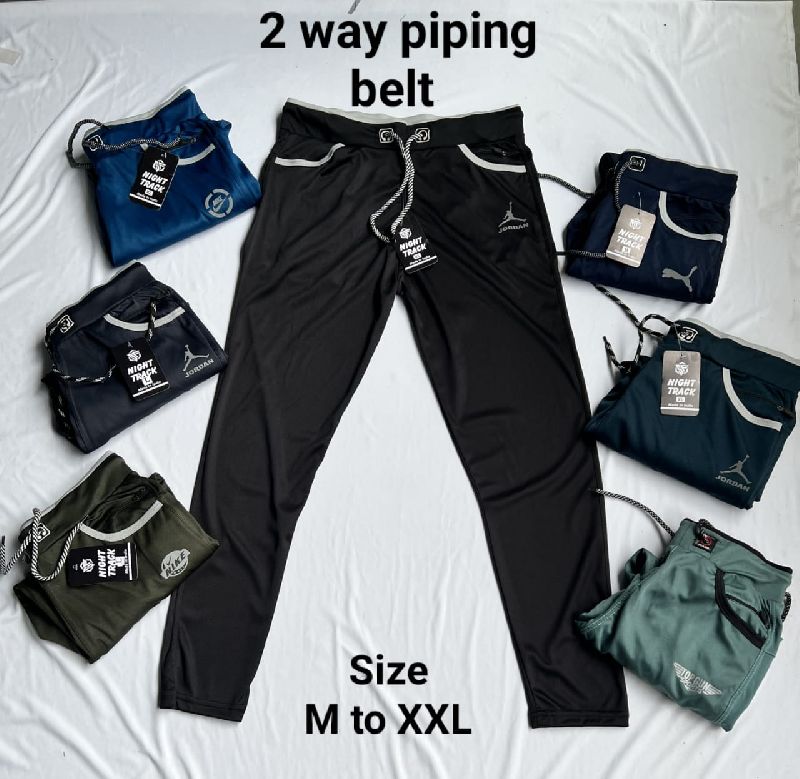 2 WAY FABRIC TRACK PANT, Feature : Anti Wrinkle, Attractive Design, Easily Washable, Elegant Look