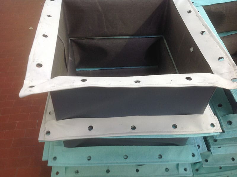 Polished PVC COTED Fabric Expansion joint, for Industrial Use, Machine Use, Pneumatic Connections
