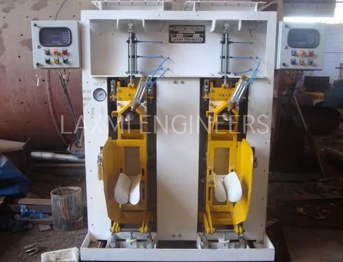 Double Spout Bag Packing Machine, Power : Pneumatically Operated