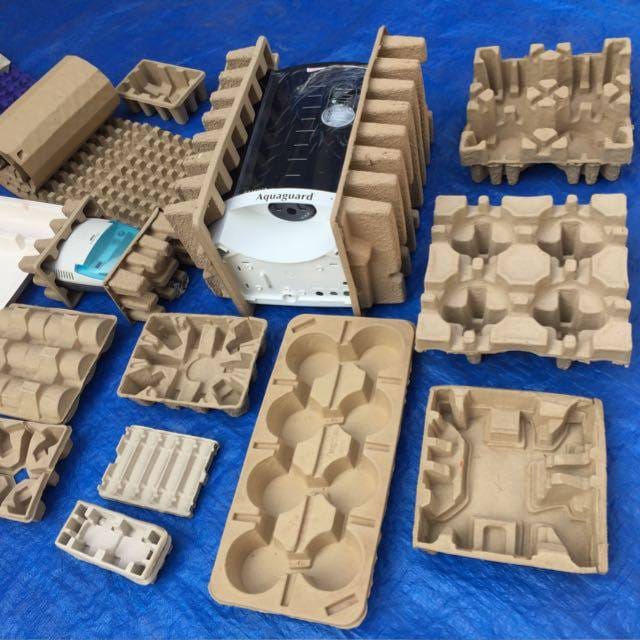 SiGN Customized Paper Pulp Moulded Trays, for Pacakging, Size : Multisize