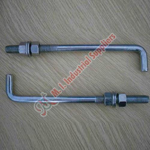 Polished Mild Steel Foundation Bolt, for Machinery, Feature : Accuracy Durable, Corrosion Resistance