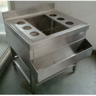 Stainless Steel Cocktail Station, for Bar, Feature : Durable, Fine Finished, Light Weight