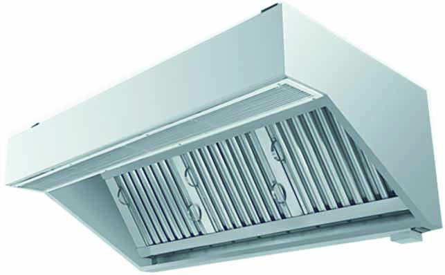 Rectangular Stainless Steel Exhaust Hood, for Kitchen, Style : Modern