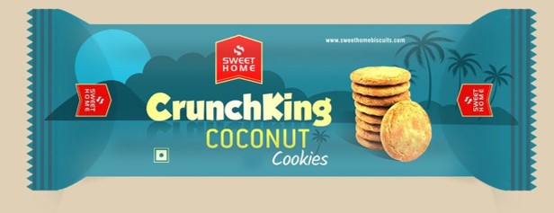 Crunchy Crunchking Coconut Cookies, for Eating, Feature : Hygienic Packaging, Nutritional, Rich Aroma
