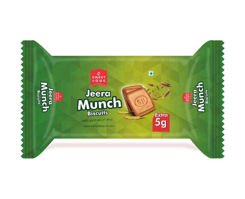 Sweet Home Jeera Munch Biscuit, Certification : FDA Certified