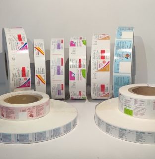 Customized Roll-Form Labels, Color : Multicolor