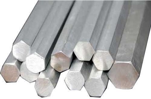 Polished. Alloy Steel Hexagonal Bar, for Construction, Length : 3, 4, 5.6