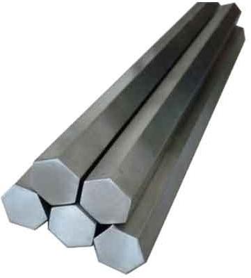 Carbon Steel Hexagonal Bar, Length : 3, 4, 5.6, 5.8 or 6 Meters